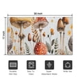 thumbnail image 5 of Red Mushroom Flower White Pattern Door Rugs,Washable Non Slip Door Mats Indoor,Decorative Door Mats,Entry Mat Indoor for Entrance,Bedroom,Kitchen,Bathroom,17"x30", 5 of 6