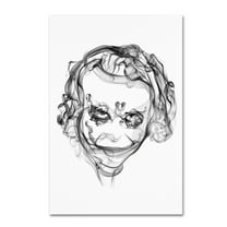 Trademark Fine Art 'Joker' Canvas Art by Octavian Mielu
