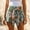 Yellow, variant on Shorts for Women Bohemian Front Tie Waist Short Relaxed High Rise Summer Casual Shorts for Everyday Wear Comfortable Elastic Waist Beach Ready Red M