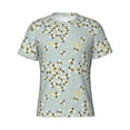 thumbnail image 4 of Vsdgher Bees Print Men's Dry Fit Mesh Athletic Shirts Moisture Wicking Tennis T-Shirt Tops, 4 of 9