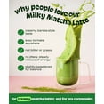thumbnail image 4 of MatchaDNA Sweet Organic Matcha Tea Latte Powder No Sugar Added Naturally Caffeinated 1 Count 1.1 lb (500 Gr), 4 of 6