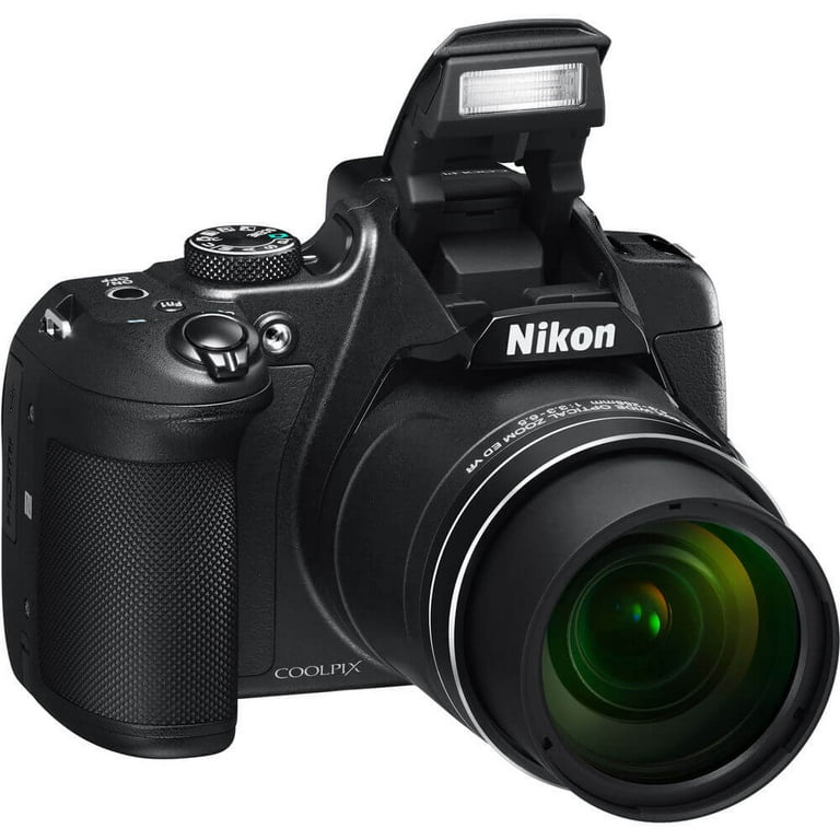 Nikon Coolpix B700 - Digital camera - compact - 20.2 MP - 4K / 30 fps - 60  x optical zoom - Wi-Fi, NFC, Bluetooth - black