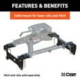 thumbnail image 3 of CURT 16469 5th Wheel Installation Brackets, Select Chevrolet Silverado, GMC Sierra 1500, Except 5.5-Foot Bed, 3 of 3