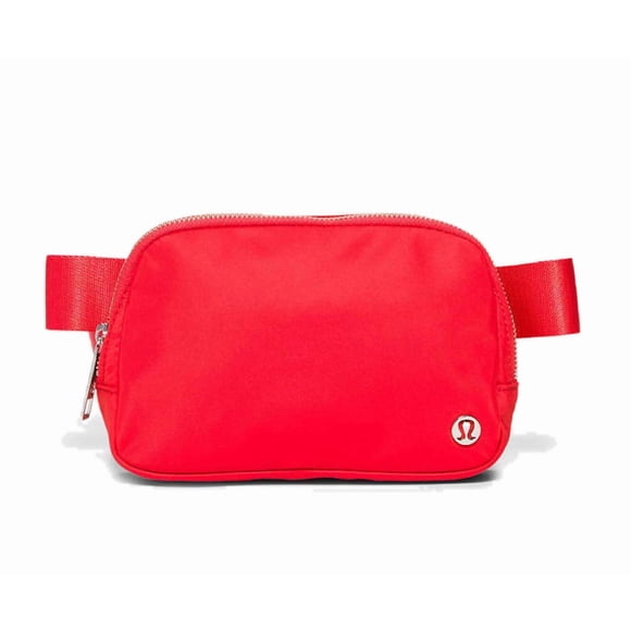 Riñonera Lululemon Everywhere, 1 L, color rojo clavel