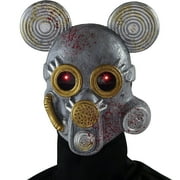 Seasonal Visions SteamPunk Mutant Mouse Light-up Mask for Adults, Halloween Costume Accessories, One Size Fits Most
