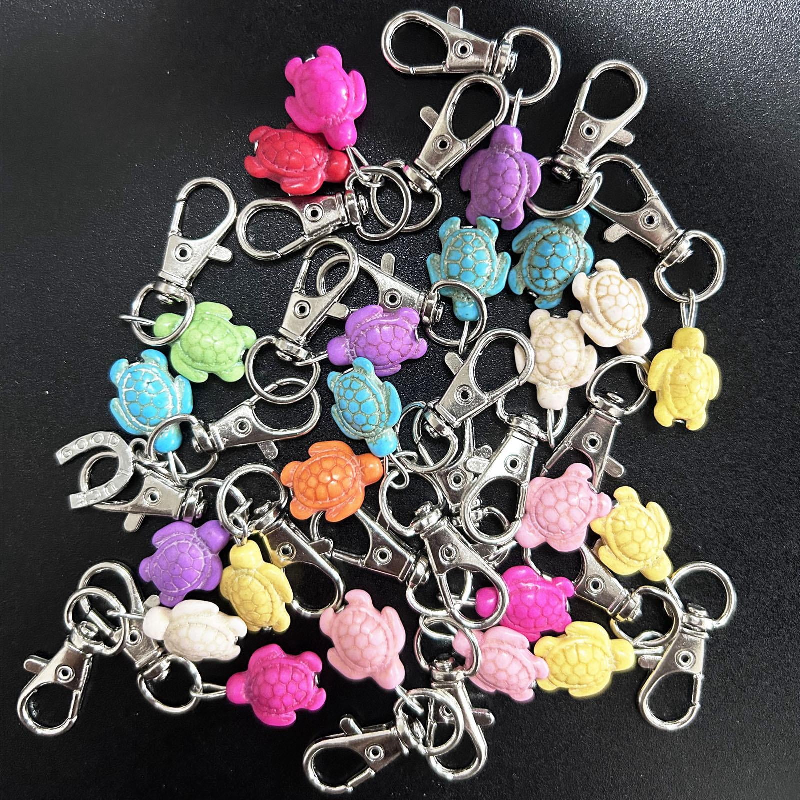 Porte-clés Tortue De Mer En Alliage Zinc - Décoration Marine, Cadeau Plage - Pour Sac à Dos, Clés - 9