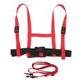 thumbnail image 2 of Ski Harness, Ski Shoulder Harness Speed Control Nylon Strap Keep Balance  for Outdoor Sports Black,Red,Orange, 2 of 8