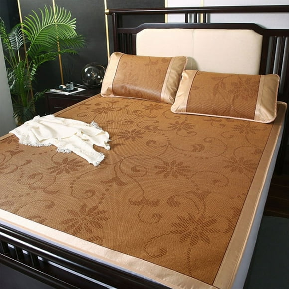 LSLJS Summer Sleeping Mat, Foldable Rattan Summer Sleeping Mat, Cool Mat for Cooler Bed In Home School Dormitories.(1.8X2m), Cool Mattress on Clearance