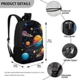 thumbnail image 5 of Yuyamidu Planet Backpacks for 5 Years Old Boys School Bookbags, Primary School Kids School Bags for Boys Lightweight Shoulder Bags with Two Side Pockets, 5 of 6