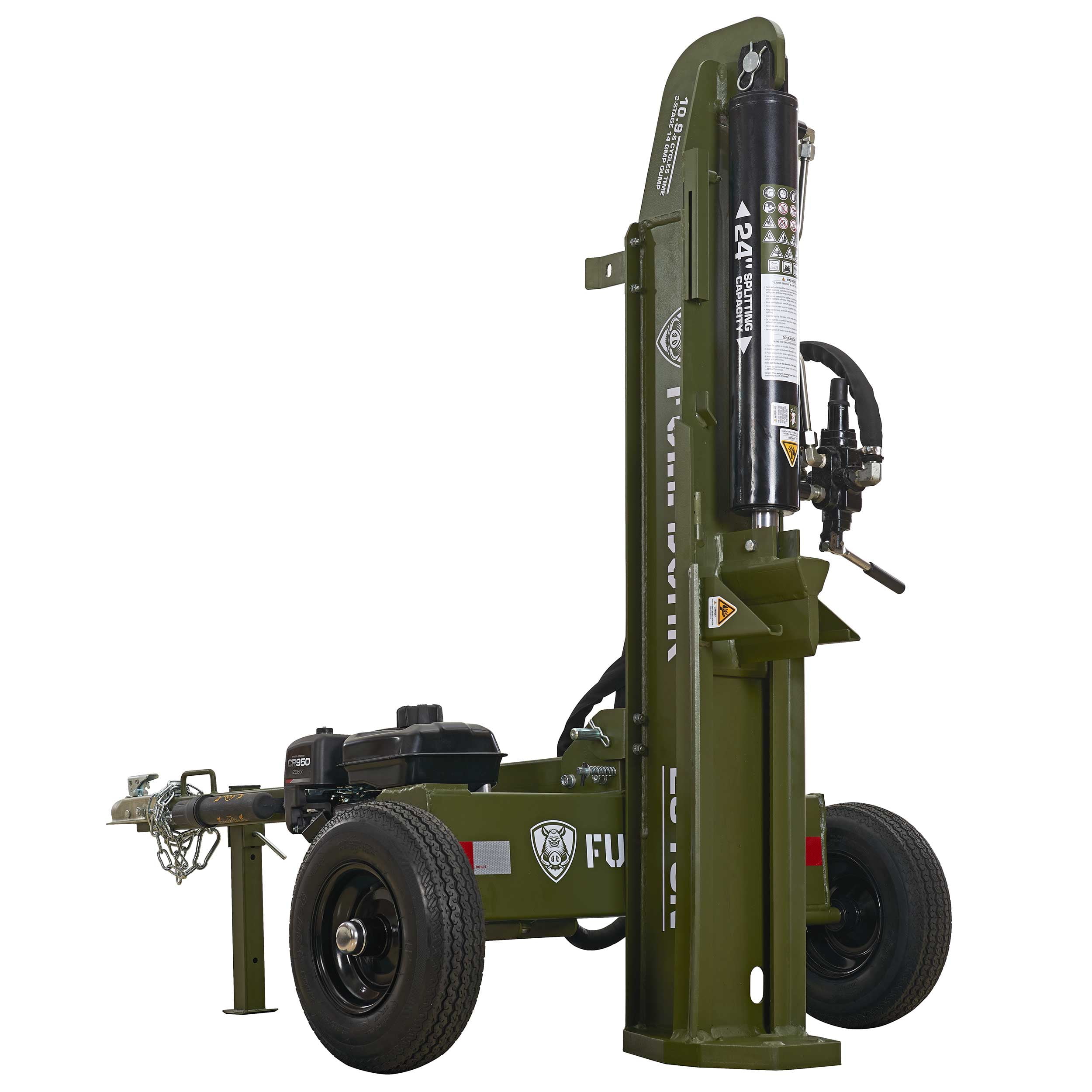FULL BOAR 28 Ton Log Splitter-Full Boar Engine 212cc (49-State)