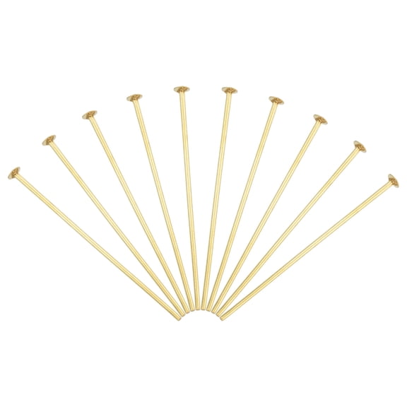 Unique Bargains Chandelier Connector Clip Pins for Fastening Suncatcher Crystals Gold 5cm