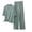 Mint Green, variant on Fengactive Womens Mock Neck Lounge Set Half Sleeve Top and Drawstring Wide Leg Pants Sleepwear