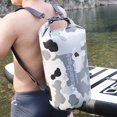thumbnail image 3 of Bolsa impermeable de camuflaje para la deriva, bolsa seca de un solo hombro y dos hombros, bolsa impermeable para exteriores, venta de bolsas para la deriva, 3 of 6