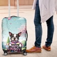 thumbnail image 4 of Happy Mother's Day Best Boston Terrier Mom Ever Travel Luggage Cover Gentleman Dog Lover Gifts Suitcase Dust Protective Decor - 03002, 4 of 5