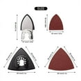thumbnail image 3 of 104Pcs Oscillating Tool Detail Sanding Pads, 2Pcs Triangle Sanding Pads and 2Pcs Finger Sanding Pad, 100Pcs Sandpaper, 3 of 7