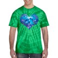 thumbnail image 2 of Wild Bobby, Cute Heart Shaped Couple Dolphins, Animal Lover, Tie-Dye Tees, Spiral Kelly, Large, 2 of 3
