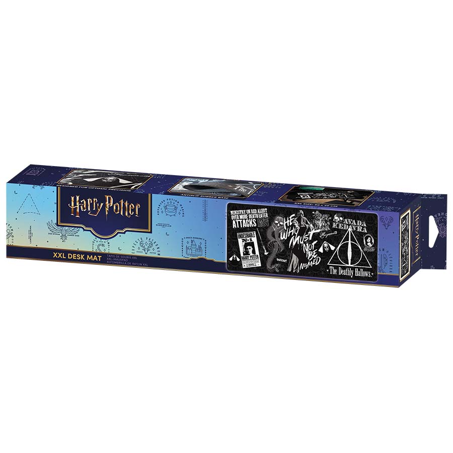 Subsonic - Harry Potter XXL Mouse Pad 90 x 40 cm - Desk Pad with Non-Slip Base, Gaming Mouse Pad - Officially Licensed
