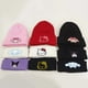 thumbnail image 2 of Sanrio-gorro de punto con estampado de Hello Kitty para niños, gorro cálido de invierno para adultos, Cinnamoro, My Melody, bordado de Anime LIUWENJING unisex, 2 of 2