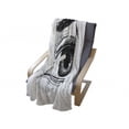 thumbnail image 4 of Eyeball Soft Flannel Fleece Throw Blanket, Female Eye Makeup Themed Artwork Sketch Illustration Vintage Design, Cozy Plush for Indoor and Outdoor Use, 60" x 80", Black and White, by Ambesonne, 4 of 6