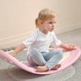 thumbnail image 4 of Children's Balance Rocking Board Kids Rocker Board Rocking Horse Seesaw Toddler Wobble Board Balance Training Equipment Children Indoor Outdoor Activity Toy, 4 of 7