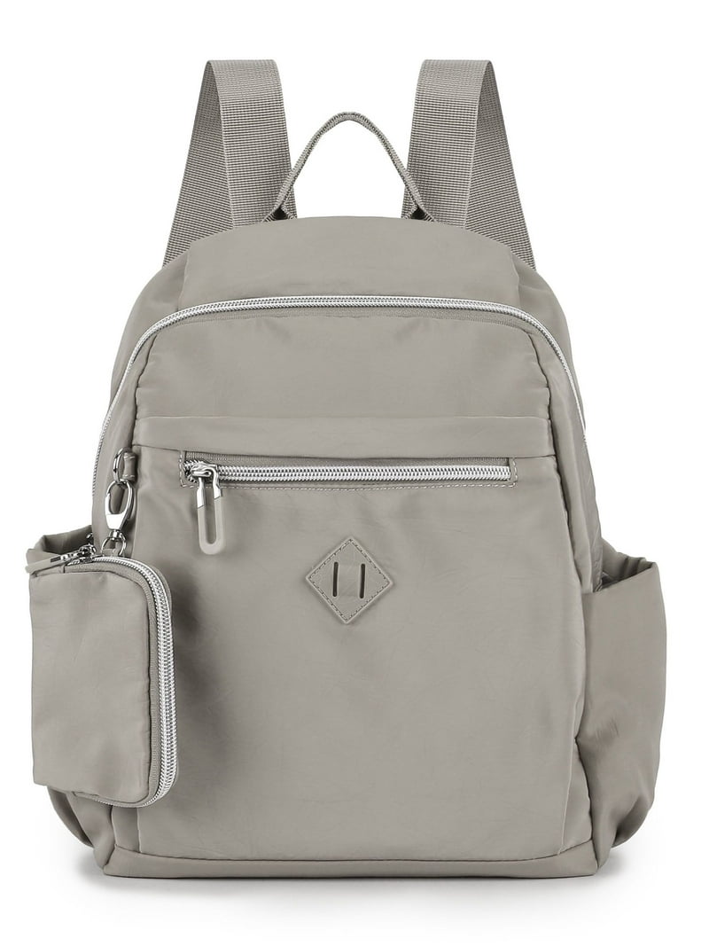 ★NOIAGO★ Nylon Daily Backpack Light Grey MUSINSA | NOIAGO NOI1388 Nylon Daily Backpack (Light Grey)
