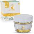 thumbnail image 1 of Crema de día antienvejecimiento The Olive Temple - Enriquecida con aceite de oliva, polifenoles de jugo de uva de argán y ácido hialurónico reticulado - Se une al agua 50 veces más que el ácido hialur, 1 of 5