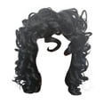 thumbnail image 1 of Vogacara Accesorio de peluca rizada para mujer, hermoso tocado para banquete, accesorio de vestir, adorno para la cabeza de pelo largo Artificial a la Cuidado del cabello, 1 of 6