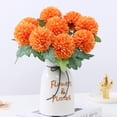 thumbnail image 6 of Limei False Flower Real Touch Simulation Chrysanthemum Flower Bouquet Vivid Good for Kitchen, 6 of 7
