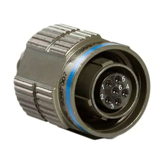 D38999/20WB98SA Circular MIL Spec Connector 6 Position Female Sockets Crimp JD38999/20WB98SA Date Code:1837