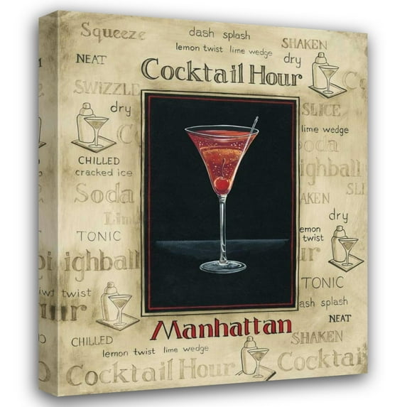Gregory Gorham 36x44 Gallery Wrapped Canvas Wall Art Titled - Manhattan