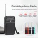thumbnail image 1 of Mini radio portátil SUSUchens, diseño fácil de usar, fácil de transportar, funciona con pilas, radio pequeña AM/FM con linterna LED blanca, 1 of 8