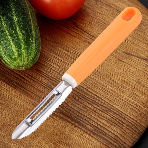 Stainless Steel Vegetable and Fruit Peeler, Ergonomic Kitchen Peeler Tool with Sharp Blade for Peeling Potatoes, Apples, Carrots, Multifunctional Household Use
