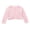 Pink, variant on Hotiary 9M-7Y Toddler Girls Open Front Knit Cardigan Sweater Baby Kids Long Sleeve Bolero Shrug Dress Up Cropped Jacket Tops