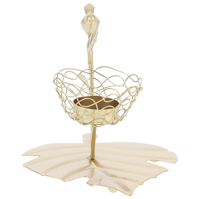 Iron Candlestick,Iron Candle Holder Restaurant Desktop Ornament Home Decoration Finely Tuned Performance