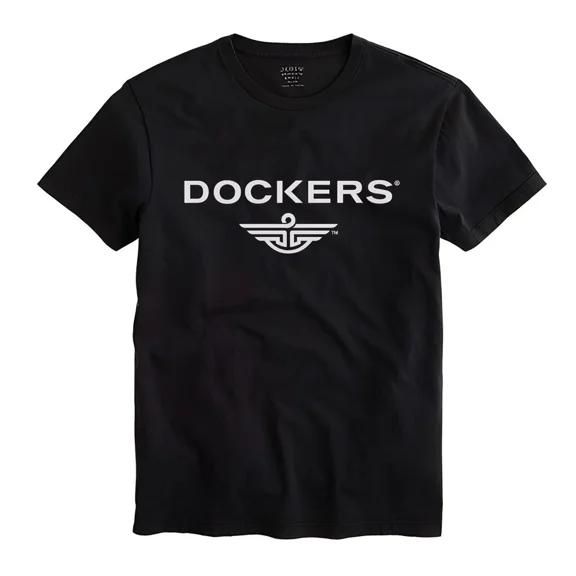T-shirt Dockers Men Unisex Black Shirt Many Color Size S-5XL