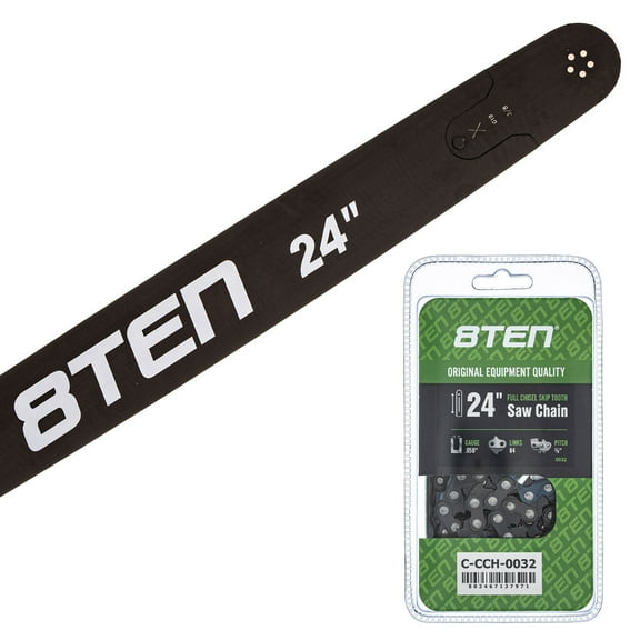 8TEN 24" Chainsaw Bar & Chain .050 3/8 84DL for Stihl 066 044 MK1010245