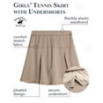 thumbnail image 2 of Beverly Hills Polo Club Girls School Uniform Skirt - Active Performance Scooter Skort for Girls, 4-16, 2 of 4