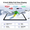 thumbnail image 4 of POCKAM P11 Android 16 11 Inch Tablet with Gemini AI, 48GB RAM+128GB ROM/TF 2TB, 90Hz Display,8800mAh ,T7250, 13MP+5MP, 5G WIFI,Tablets with Keyboard, Pen, 4 of 10
