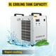 thumbnail image 1 of VEVOR Cooler CW5000DG Enfriador de agua industrial, CW-5000, 0.75HP, 3.17gpm Blanco, 1 of 5