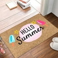 40x60cm Colorful Summer Floor Mats Gift Colorful Floor Mat Decorations