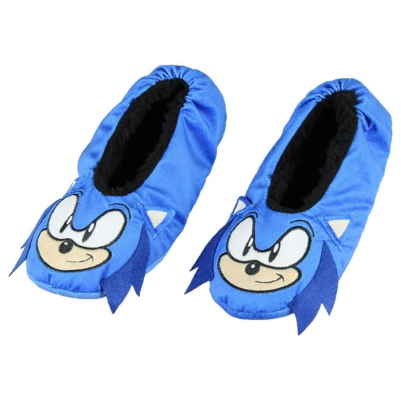 Sonic The Hedgehog Slippers 3D Character Slipper Socks with No-Slip Sole For Women Men