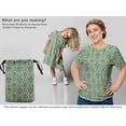thumbnail image 5 of oneOone Polyester Spandex Light Green Fabric Block Fabric For Sewing Printed Craft Fabric By The Yard 56 Inch Wide, 5 of 5