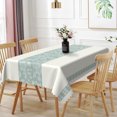 thumbnail image 6 of Nanqianyi Sage Green Leaf Floral Tablecloth,Waterproof Oilproof Home Party Rectangle Table Cover,70x52 Inch, 6 of 6