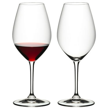 Italian Red Wine Glasses (Set of 4) 18 Ounce - Lead Free - Wine Glass ...