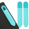 thumbnail image 1 of Soporte de Lápiz Uxcell para Estilógrafo, 2 Piezas Funda Adhesiva Elástica para Lápiz, Accesorios para Funda de Tableta y Cuaderno al Aire Libre, Azul Menta, 1 of 6