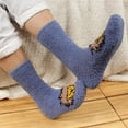 thumbnail image 5 of Women's Super Soft Warm Microfiber Fuzzy Cozy Animal Crew Socks, Asst 8b, 8 Pairs, 5 of 8