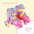 thumbnail image 4 of Peppa Pig Kids Adjustable Trainer Roller Skates for Boys and Girls, Size 9-12, 4 of 16