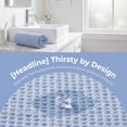 thumbnail image 5 of REGALWOVEN Cotton Hand Towel Set, 13" x 30" Solid Waffle Hand Towels, Soft Towels for Bathroom, Hotel and Spa Steel Blue 1-Piece, 5 of 7