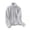 Gray, variant on Fleece Jacket Women Zip Up High Neck without Hood Warm Bed Jackets Long Sleeve Cozy Fluffy Fuzzy Sweater Coats