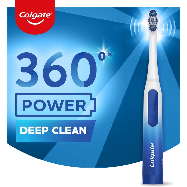 Colgate 360 Power Deep Clean Sonic Toothbrush, Battery Powered photo 2